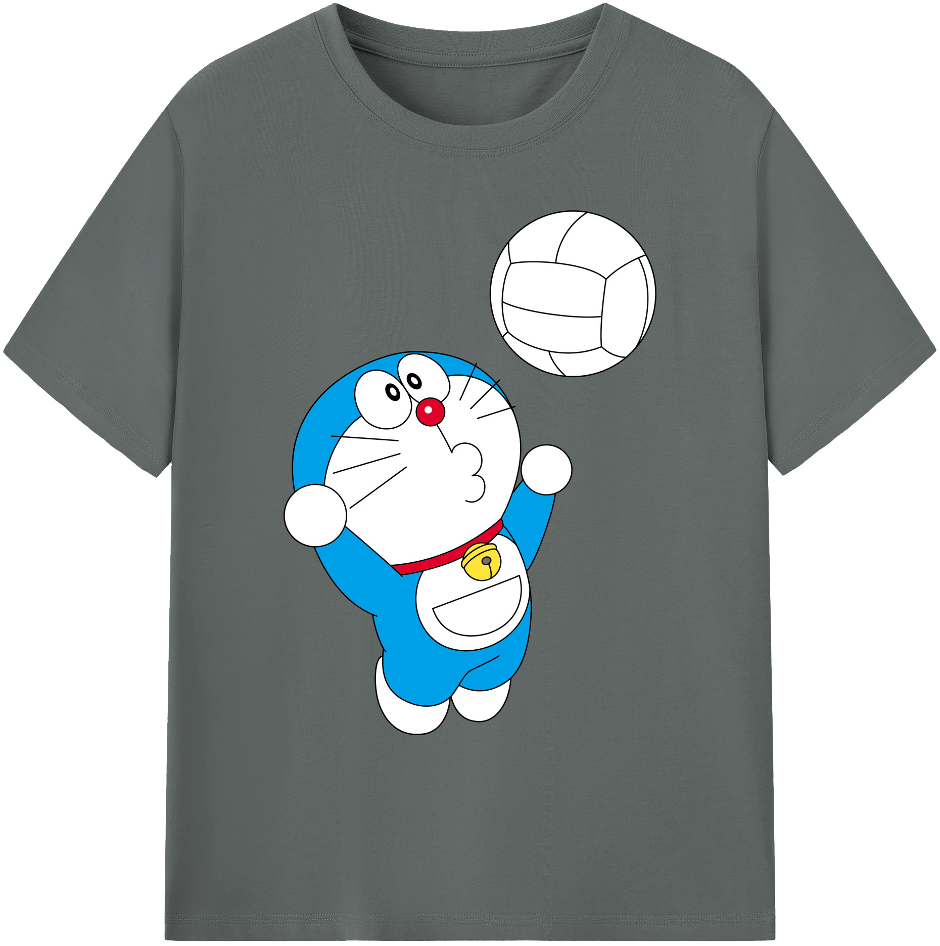 （画像用） ドラえもん Doraemon 綿100％ メンズ半袖Tシャツ｜肌触りやわらか＆通気性